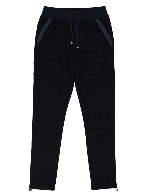 AMIRI WOOL TRACK PANTS NAVY