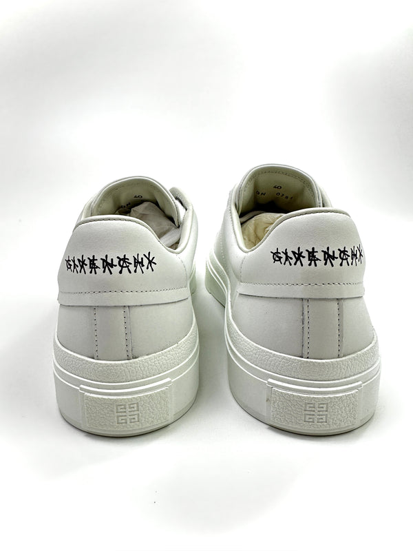 GIVENCHY 4G CITY LIGHT SNEAKERS WHITE