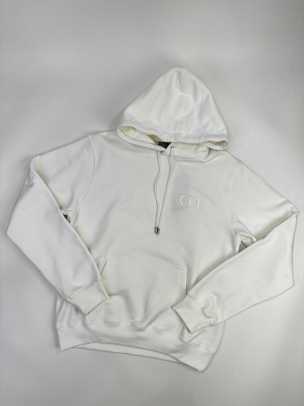 DIOR CD ICON HOODIE WHITE